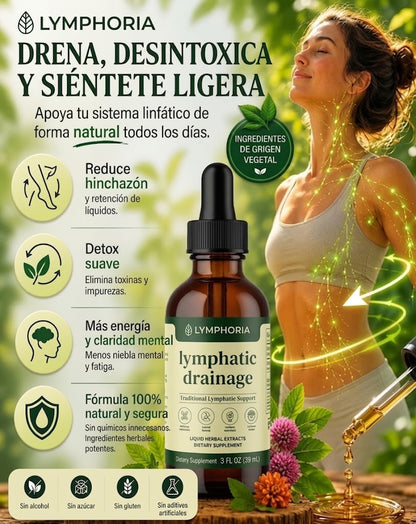 Lymphatic Drainage - Elimina la retención de líquidos y siente mas ligera en 30 días