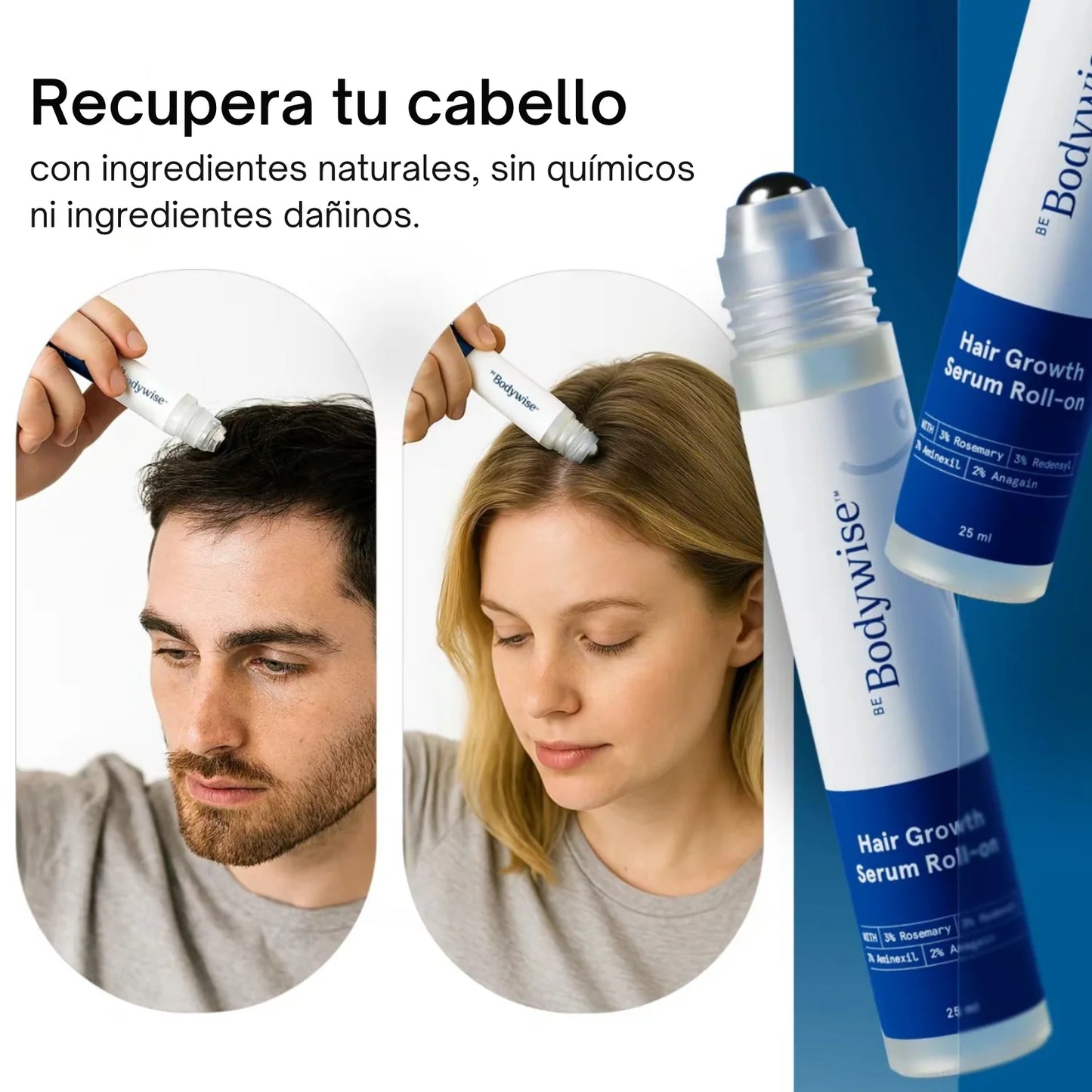 Roll-On para Crecimiento Capilar