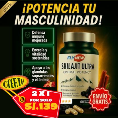 SHILAJIT ULTRA 🔥Recupera tu vitalidad masculina — en promoción por tiempo limitado 😮