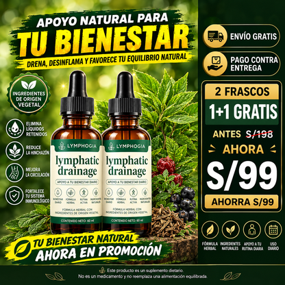 Lymphatic Drainage - Elimina la retención de líquidos y siente mas ligera en 30 días